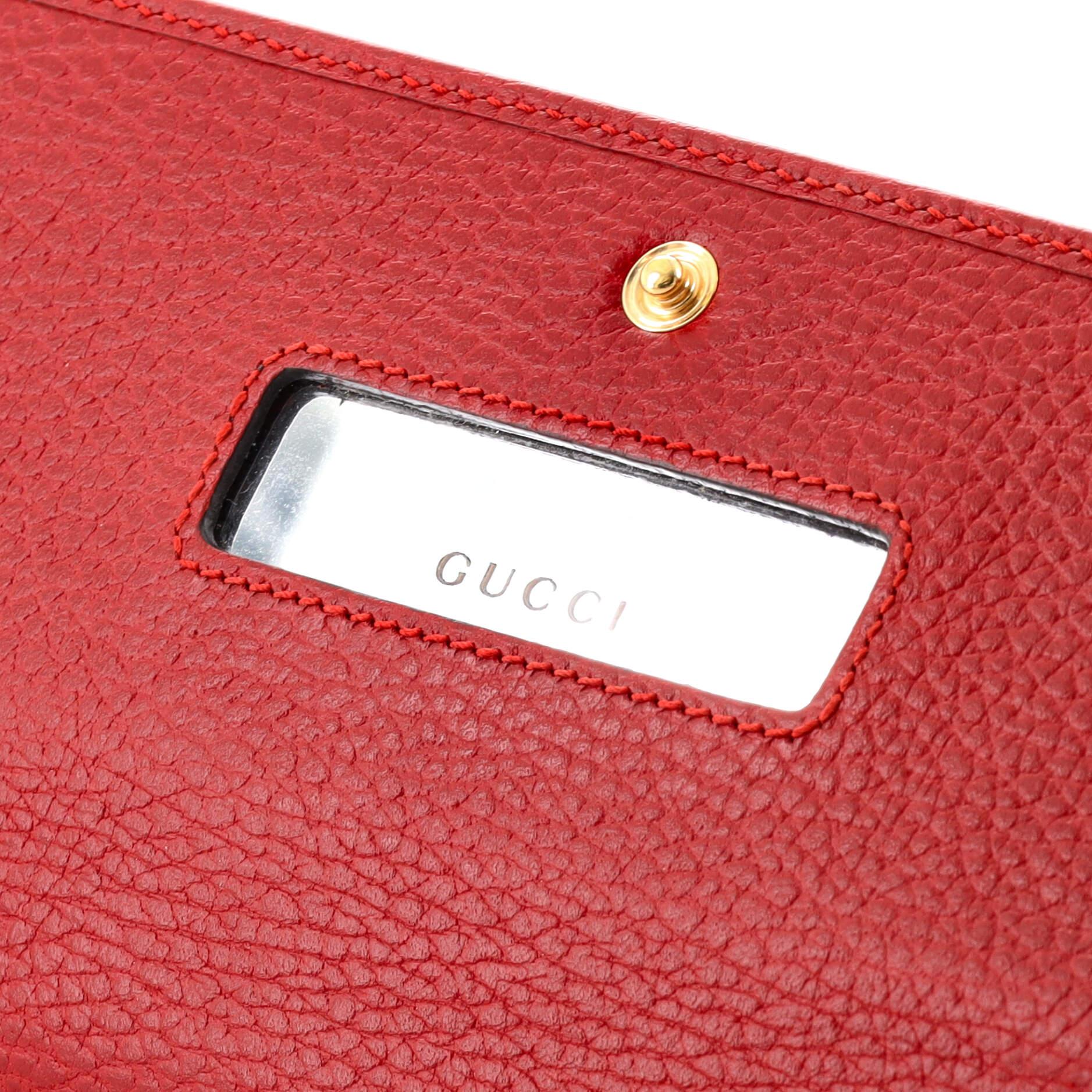 Gucci GG Marmont Continental Chain Wallet Leather 2