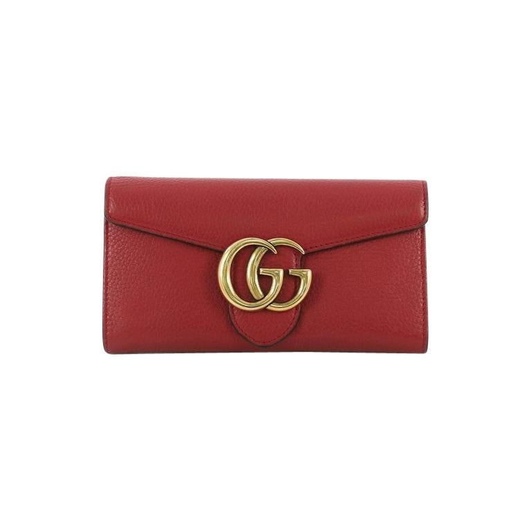 gucci marmont wallet green