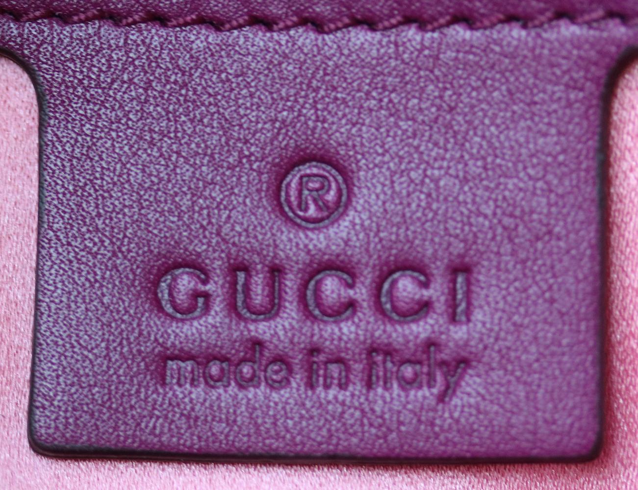 Gucci GG Marmont Bestickte Samttasche 4