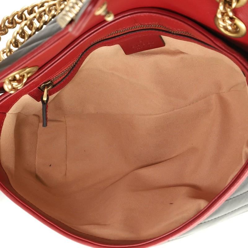 Gucci GG Marmont Flap Bag Diagonal Quilted Leather Small 1