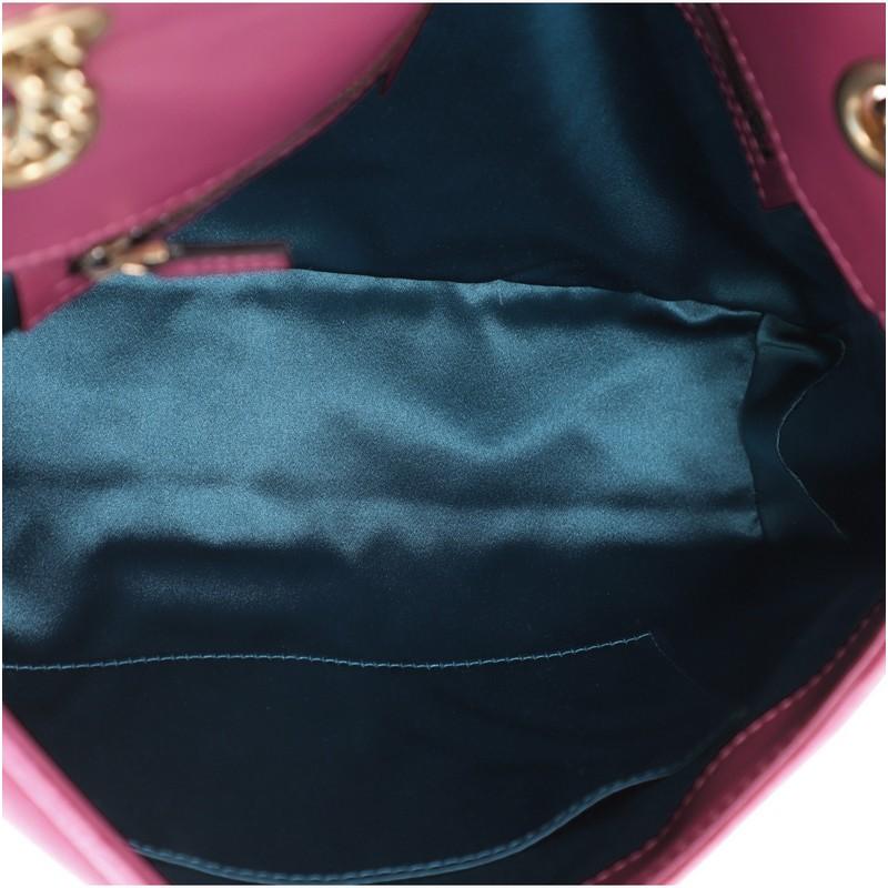 Women's or Men's Gucci GG Marmont Flap Bag Embroidered Matelasse Velvet Medium