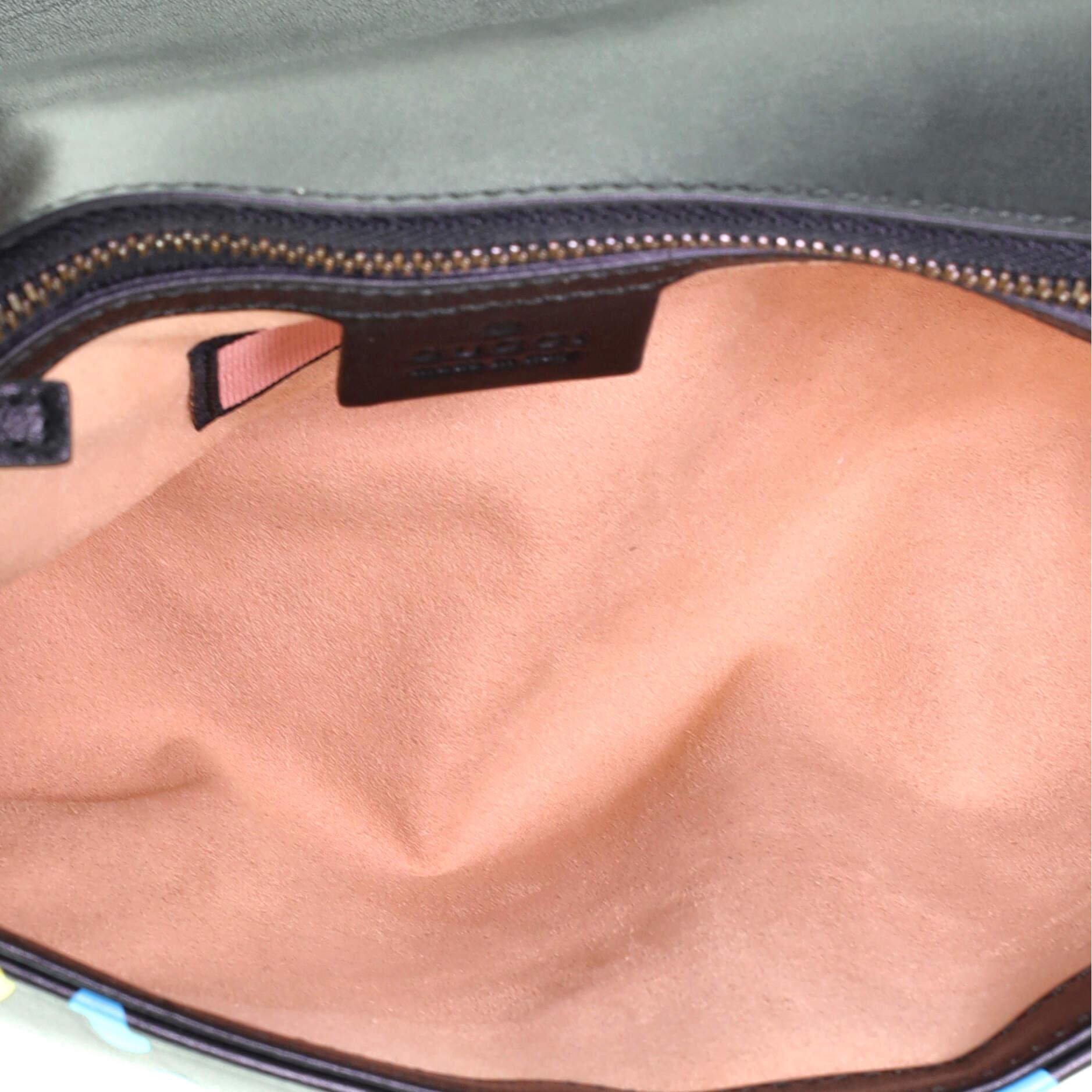 Gucci GG Marmont Klappentasche GucciGhost Matelasse Leder für Damen oder Herren