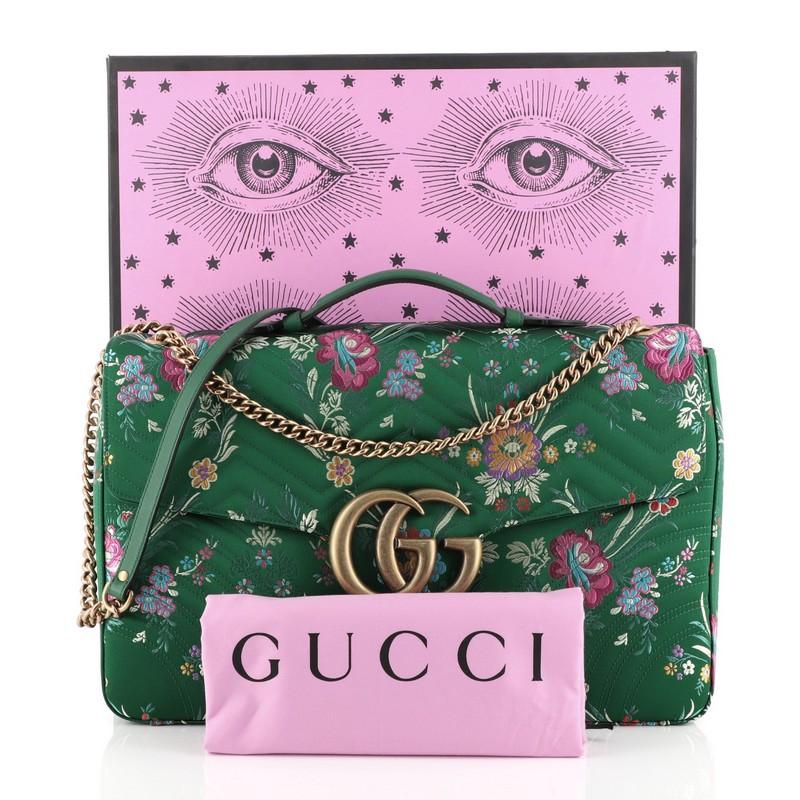 Gucci marmont floral jacquard bag hotsell
