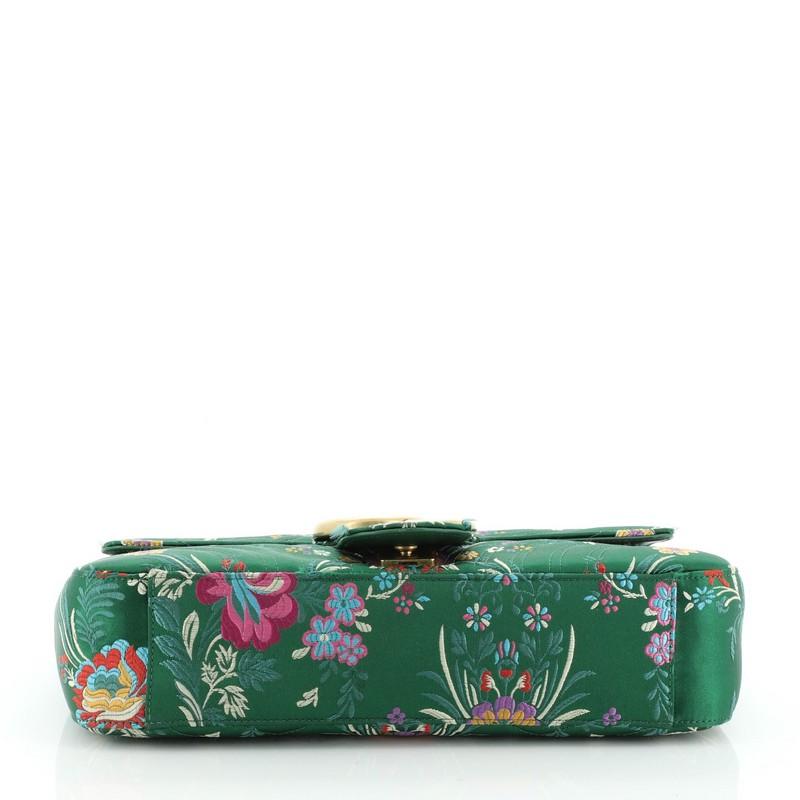 gucci marmont floral jacquard bag
