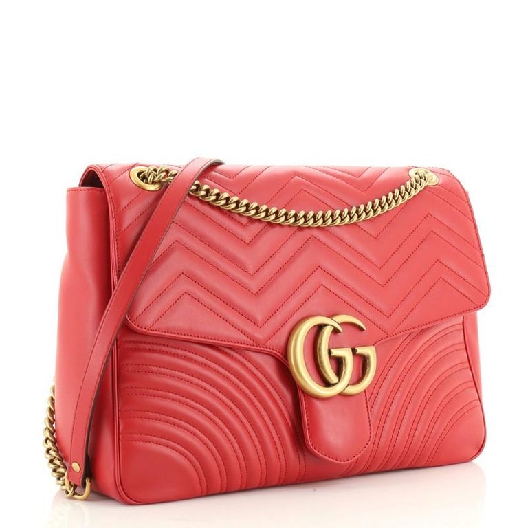 Gucci GG Marmont Large Matelassé Shoulder Bag at 1stDibs