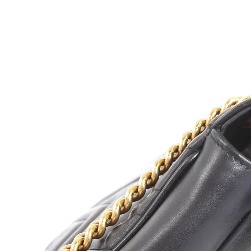 Gucci GG Marmont Flap Bag Matelasse Leather Medium  4