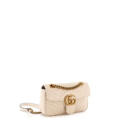 Gucci GG Marmont Flap Bag Matelasse Piel Mini