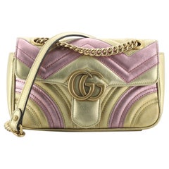 Gucci GG Marmont Flap Bag Matelasse Leather Mini