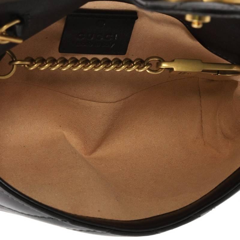 inside of gucci marmont bag