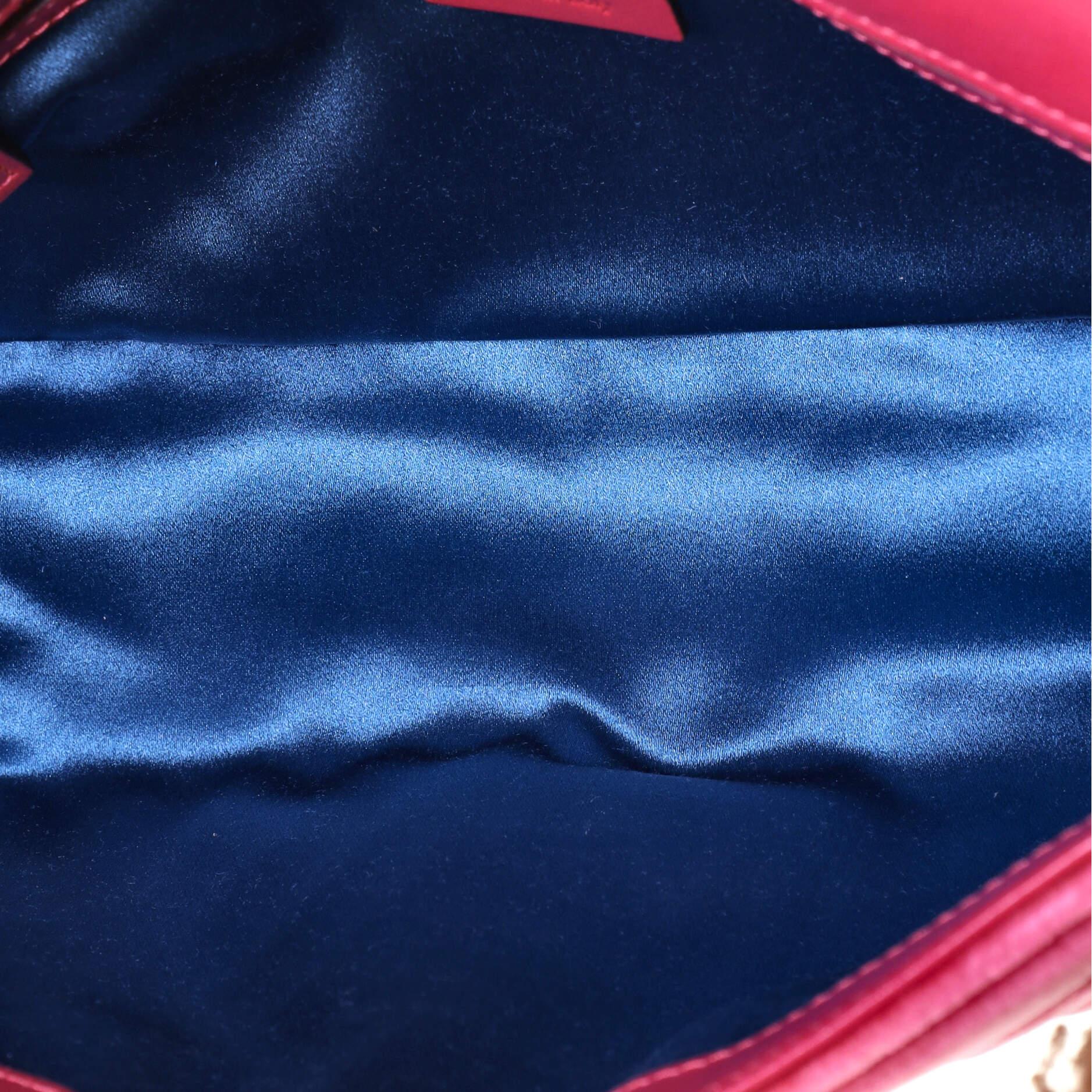 Women's or Men's Gucci GG Marmont Flap Bag Matelasse Velvet Small