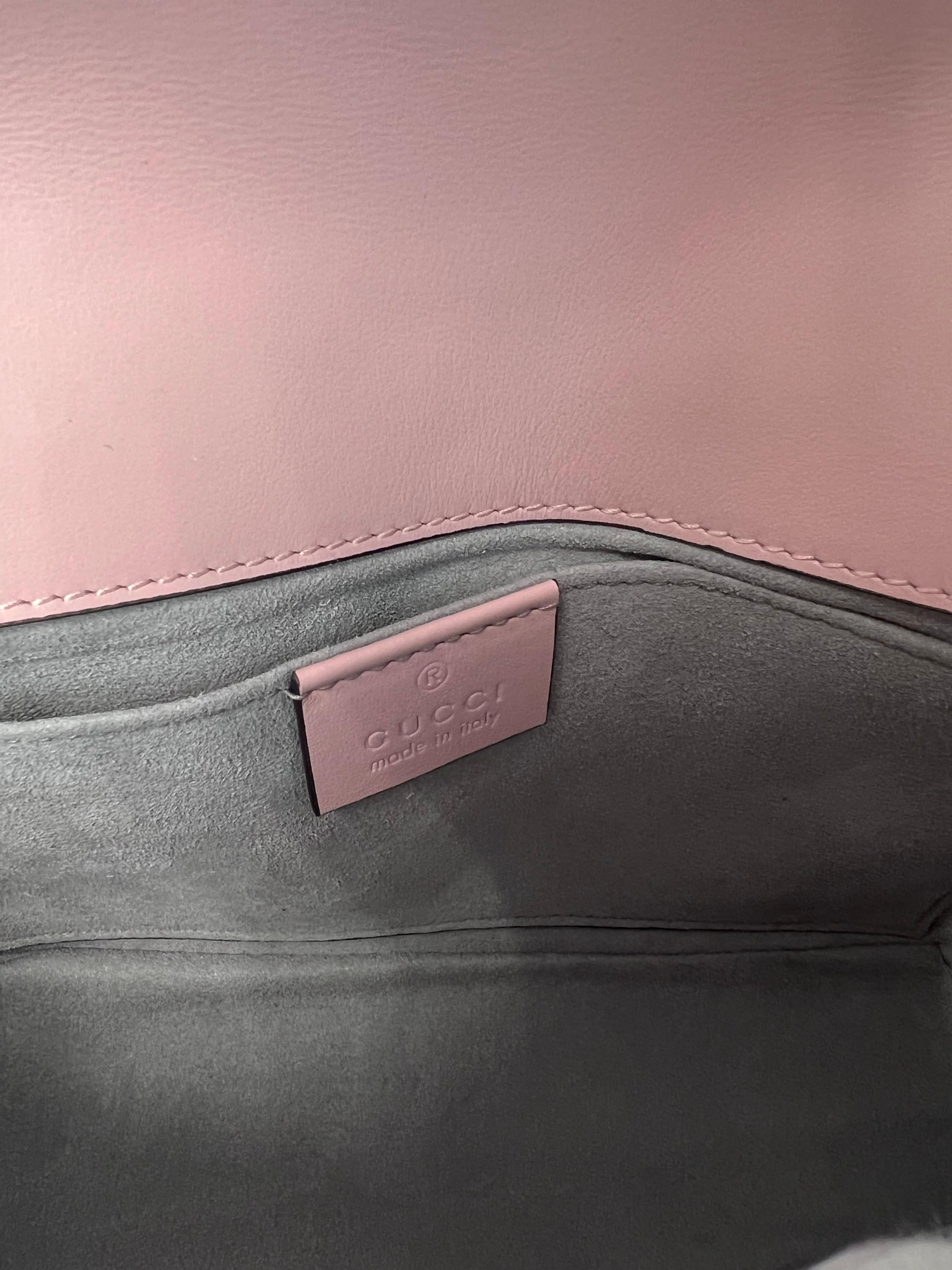 Gucci GG Marmont Flap Leather Crossbody Bag For Sale 1