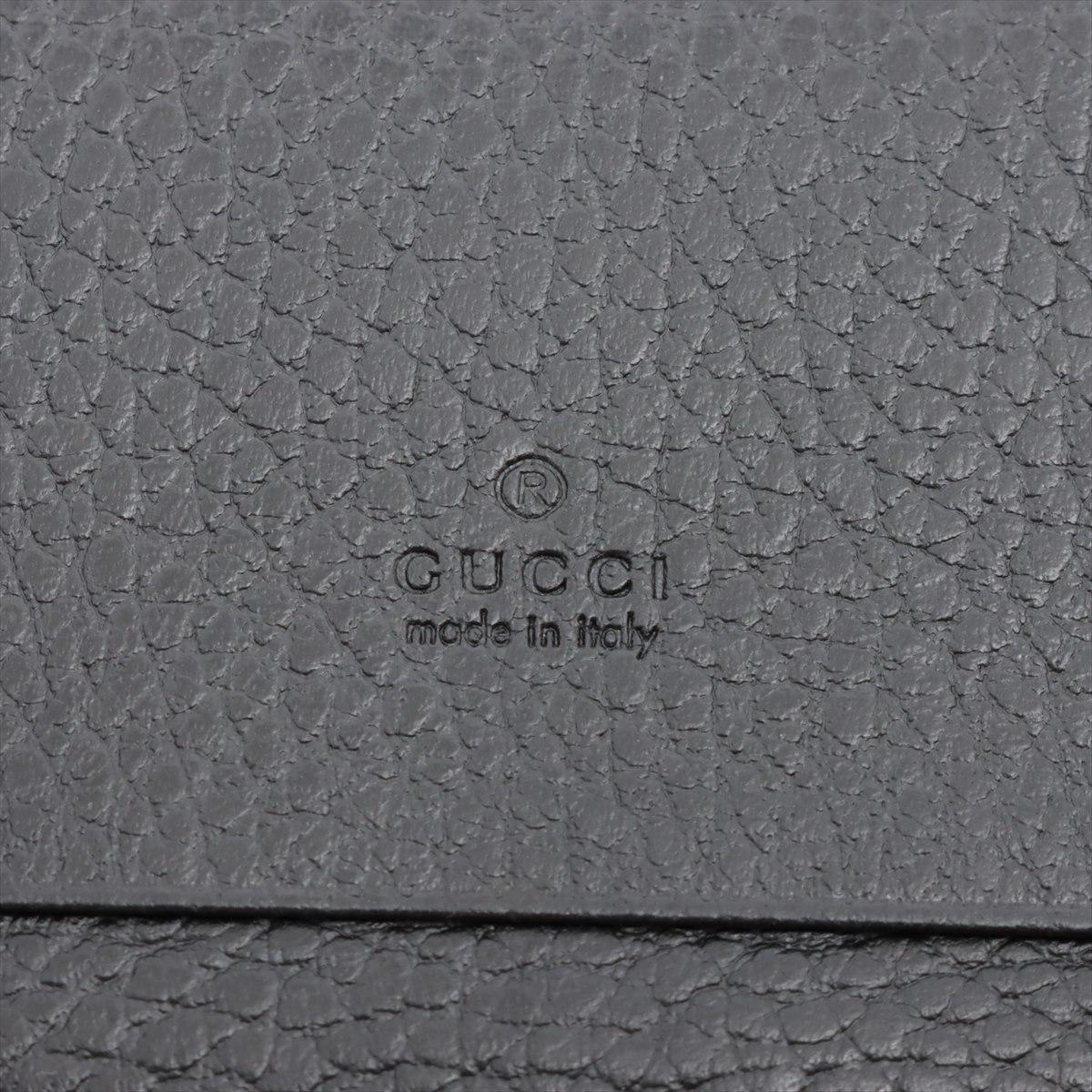Gucci GG Marmont Leather Card Case Black 4