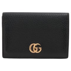 Gucci GG Marmont Leather Card Case Black