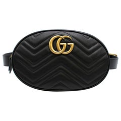 Gucci GG marmont matelasse leather belt bag