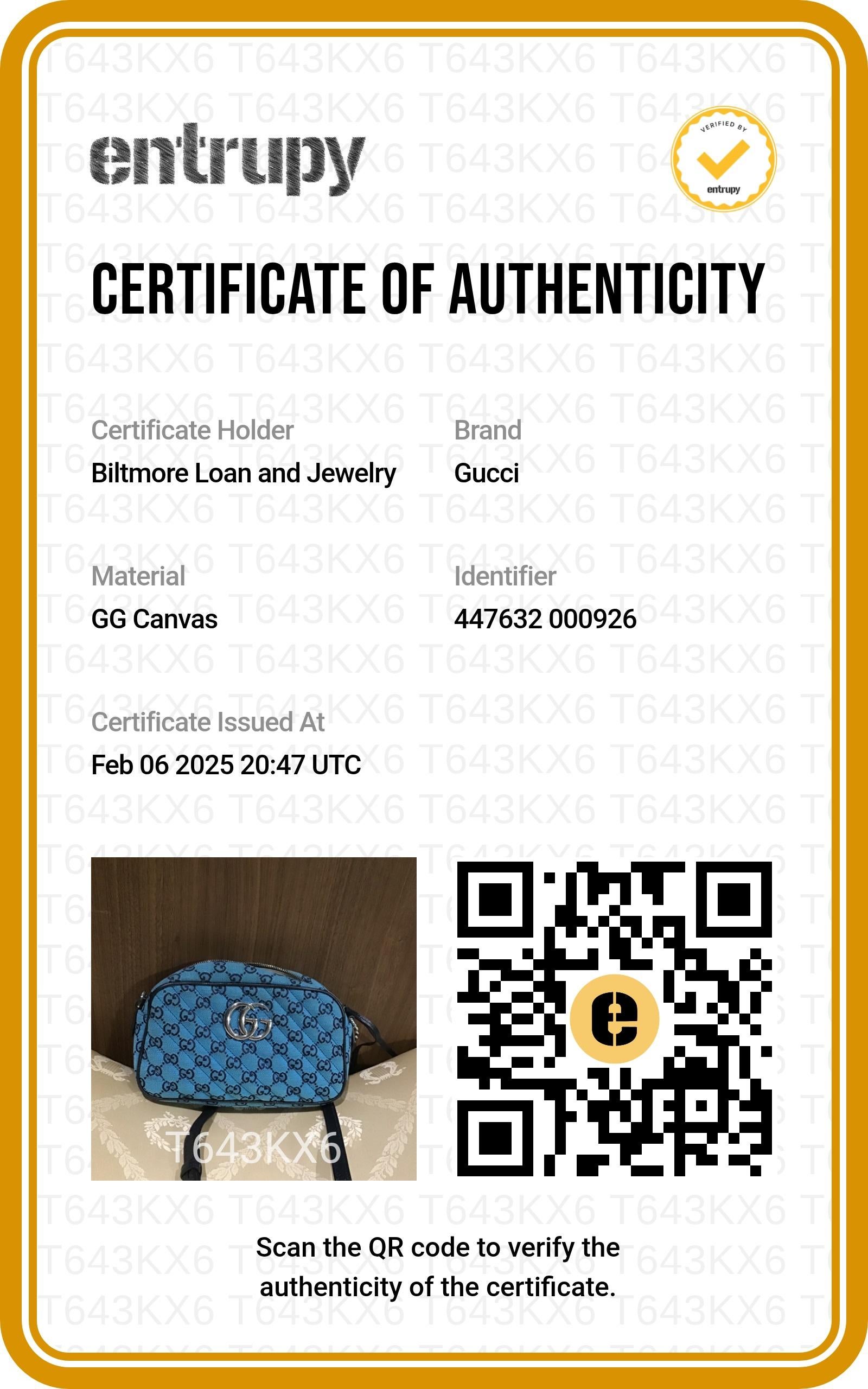Gucci GG Marmont Matelasse Quilted Small Camera Bag For Sale 5