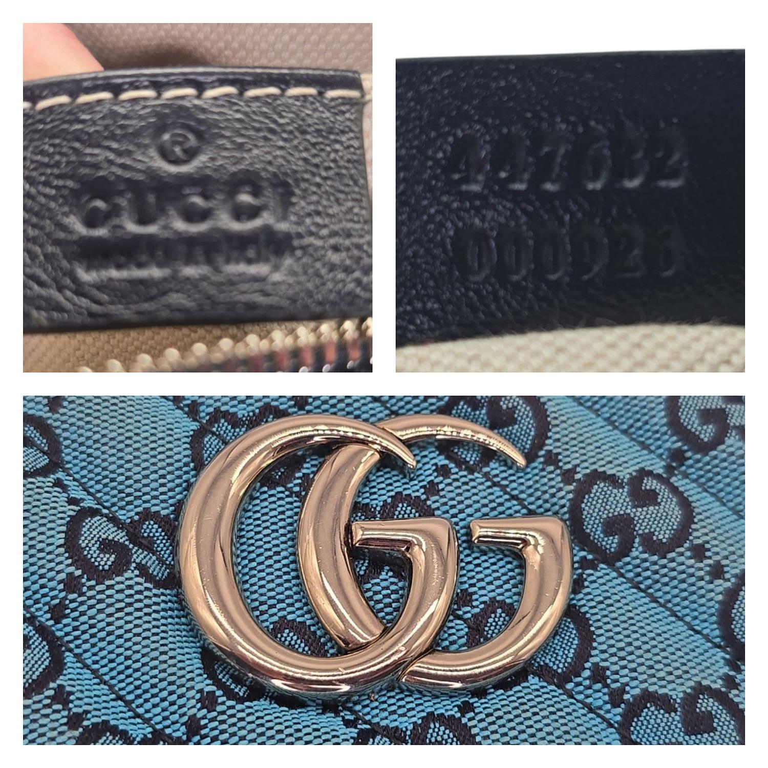 Gucci GG Marmont Matelasse Quilted Small Camera Bag For Sale 2
