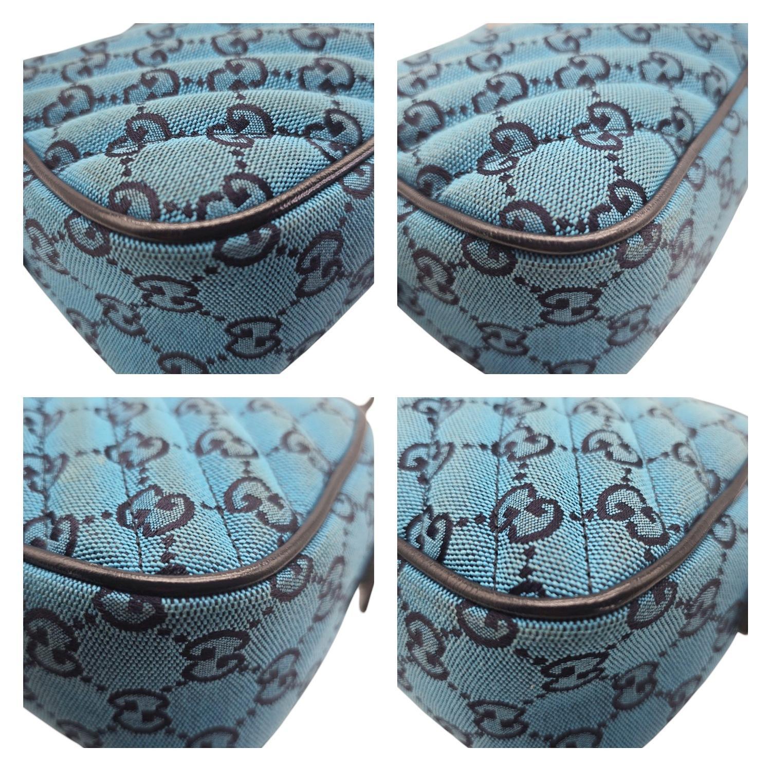 Gucci GG Marmont Matelasse Quilted Small Camera Bag For Sale 3