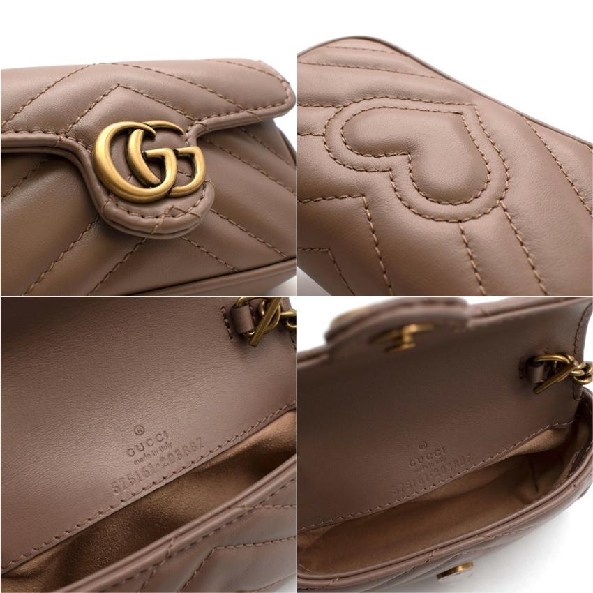 Gucci GG Marmont Micro Leather Shoulder Bag	 1