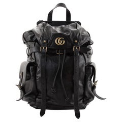Gucci GG Marmont Multipocket Backpack Leather Large