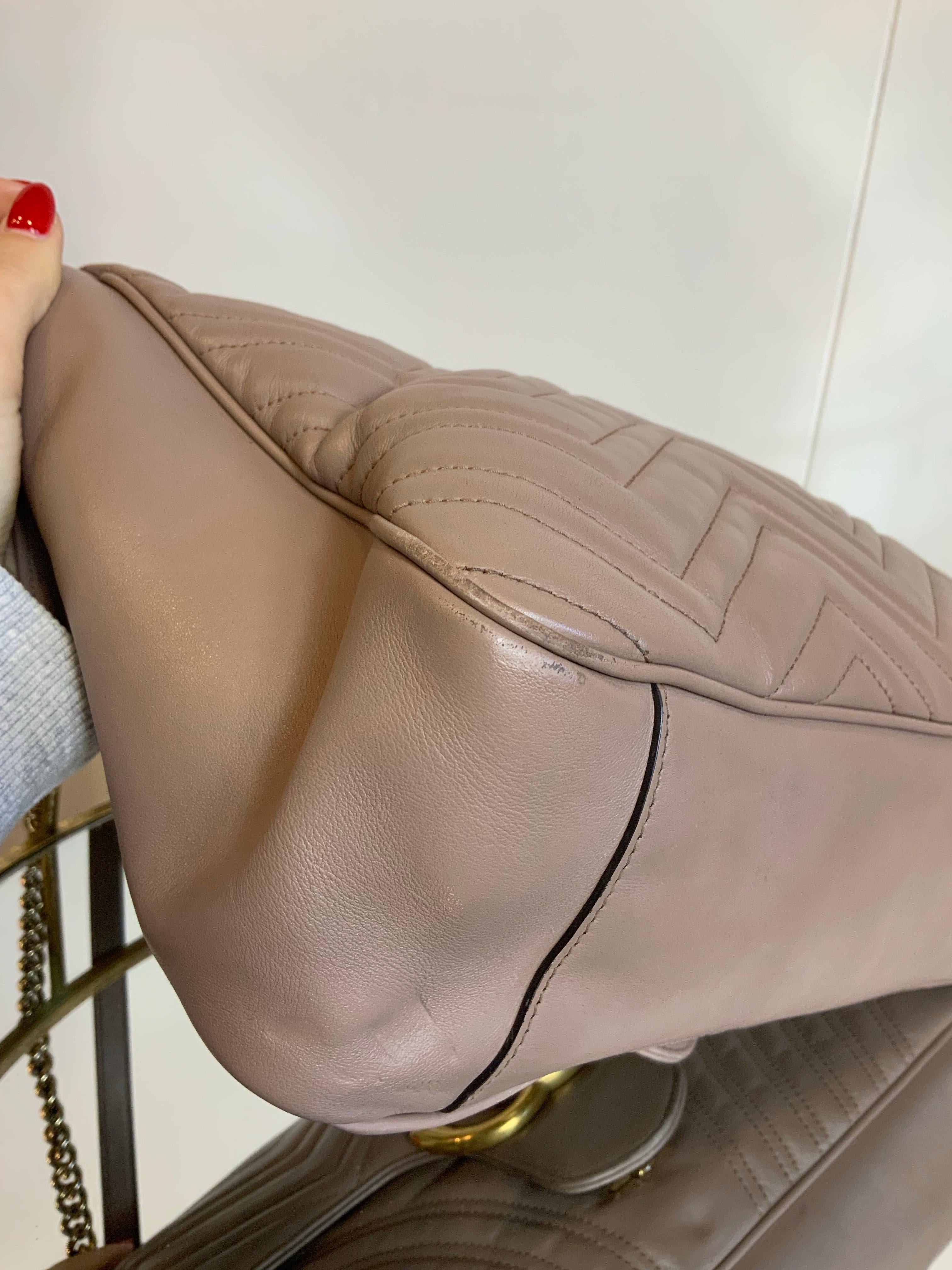 Gucci GG Marmont pink Shoulder Bag For Sale 5