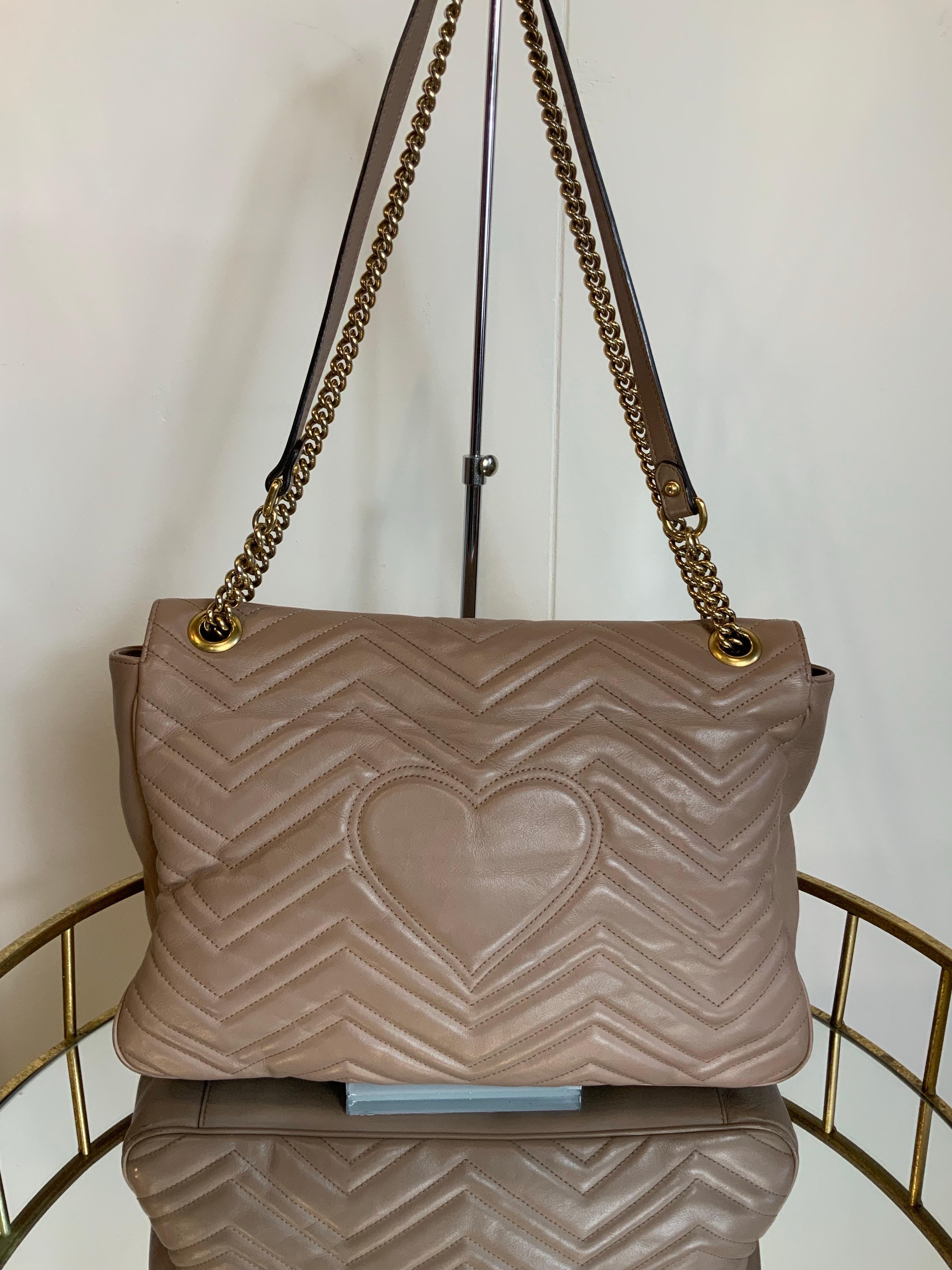 Gucci GG Marmont pink Shoulder Bag For Sale 1