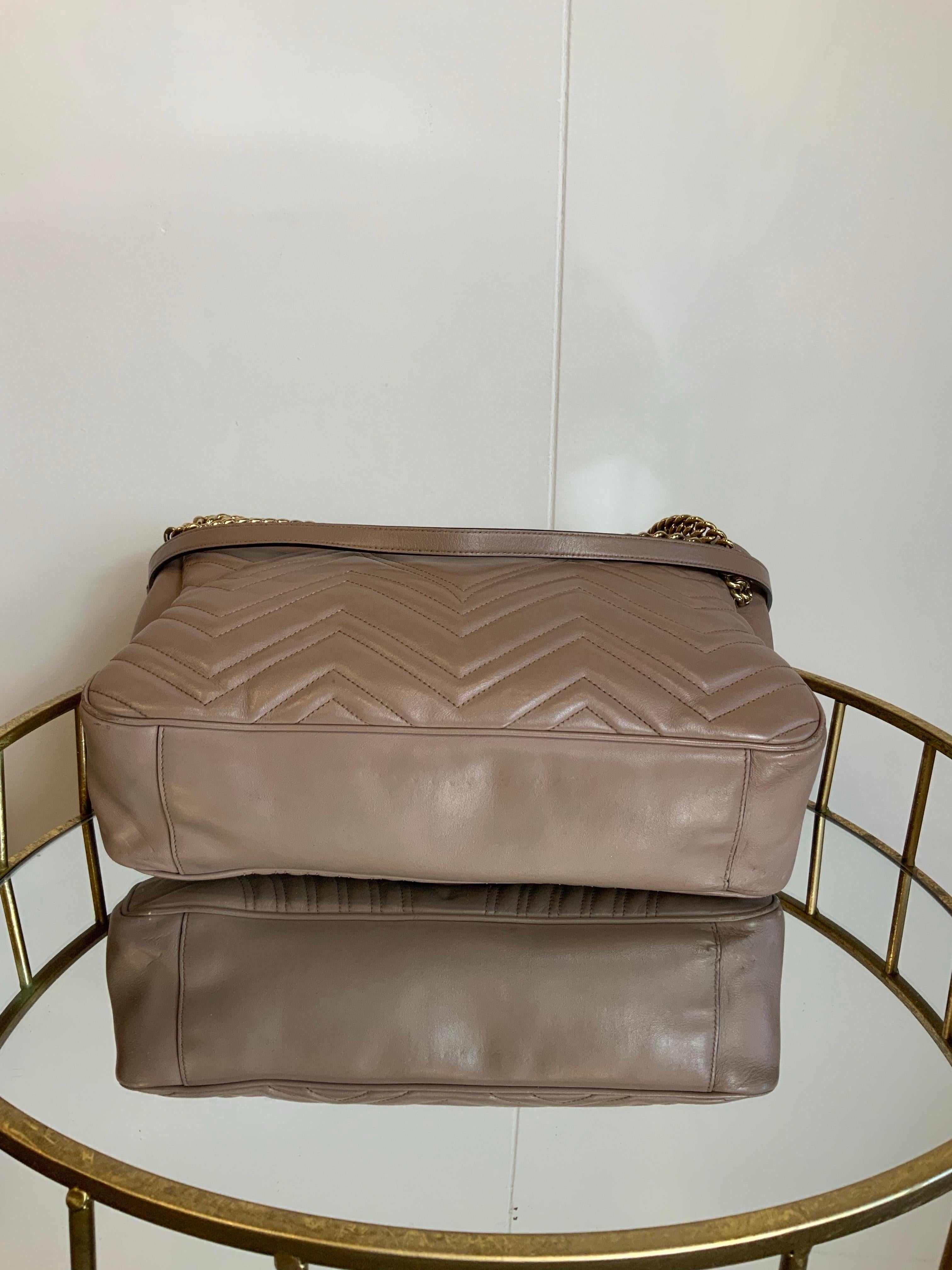 Gucci GG Marmont pink Shoulder Bag For Sale 3