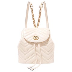 Gucci GG Marmont Quilted Leather Backpack