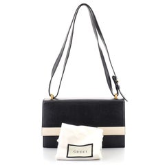 Gucci GG Marmont Ribbon Shoulder Bag Leather Small