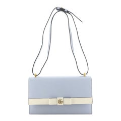 Gucci GG Marmont Ribbon Shoulder Bag Leather Small