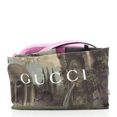 Gucci GG Marmont Shoulder Bag Crystal Embellished Matelasse Velvet Mini