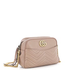Gucci GG Marmont Shoulder Bag Matelasse Leather Medium