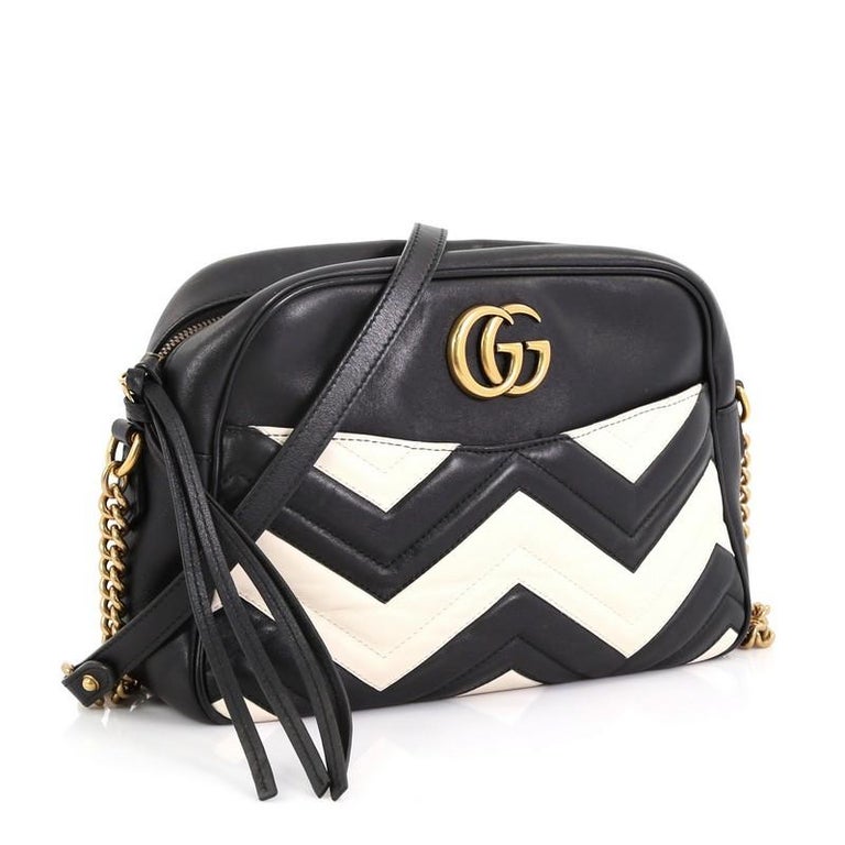 Gucci GG Marmont Shoulder Bag Matelasse Leather Medium at 1stdibs