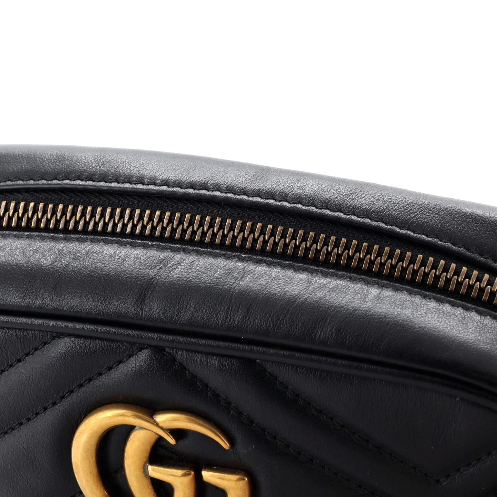 Gucci GG Marmont Shoulder Bag Matelasse Leather Mini 2