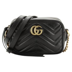 Gucci  GG Marmont Shoulder Bag Matelasse Leather Mini