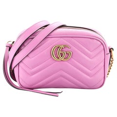 Gucci GG Sac à bandoulière Marmont Mini en cuir matelassé