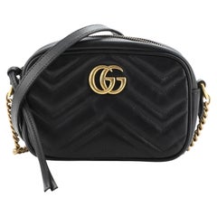 Gucci GG Sac à bandoulière Marmont Mini en cuir matelassé