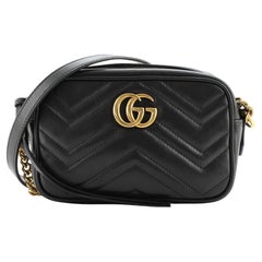 Gucci GG Marmont Shoulder Bag Matelasse Leather Mini