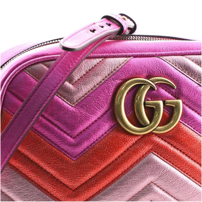 Women's Gucci GG Marmont Shoulder Bag Matelasse Leather Small