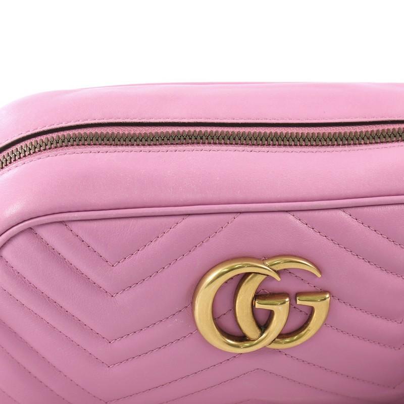 Gucci GG Marmont Shoulder Bag Matelasse Leather Small 3