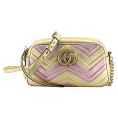 Gucci GG Marmont Shoulder Bag Matelasse Leather Small