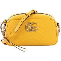 Gucci GG Marmont Shoulder Bag Matelasse Leather Small