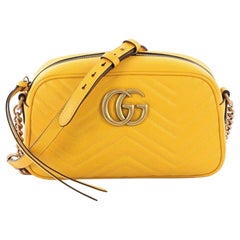 Gucci GG Marmont Shoulder Bag Matelasse Leather Small