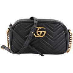 Gucci GG Marmont Shoulder Bag Matelasse Leather Small