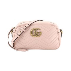 Gucci GG Marmont Shoulder Bag Matelasse Leather Small
