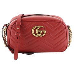 Gucci GG Marmont Shoulder Bag Matelasse Leather Small