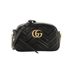 Gucci GG Marmont Shoulder Bag Matelasse Leather Small