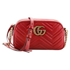 Gucci GG Marmont Shoulder Bag Matelasse Leather Small