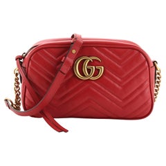 Gucci GG Marmont Shoulder Bag Matelasse Leather Small