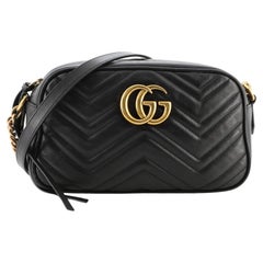 Gucci GG Marmont Shoulder Bag Matelasse Leather Small