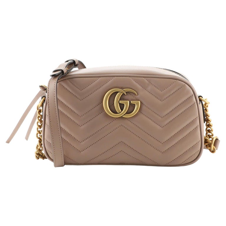 Gucci GG Marmont Shoulder Bag Matelasse Leather Small at 1stDibs